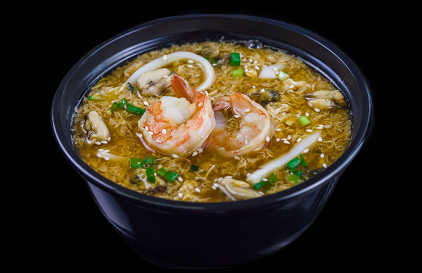 Кимчи суп  с морепродуктами
